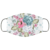 Romance Flowers Face Mask Washable Reusable