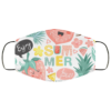 Summer Collage Face Mask Washable Reusable