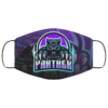 Panther Art Face Mask Washable Reusable