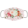 Pretty Watercolor Flowers Face Mask Washable Reusable