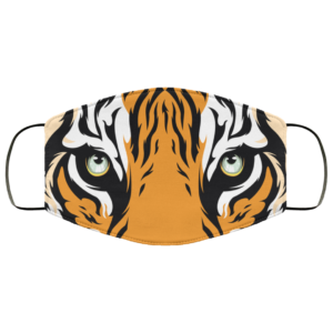 Tiger Eye Face Mask Washable Reusable