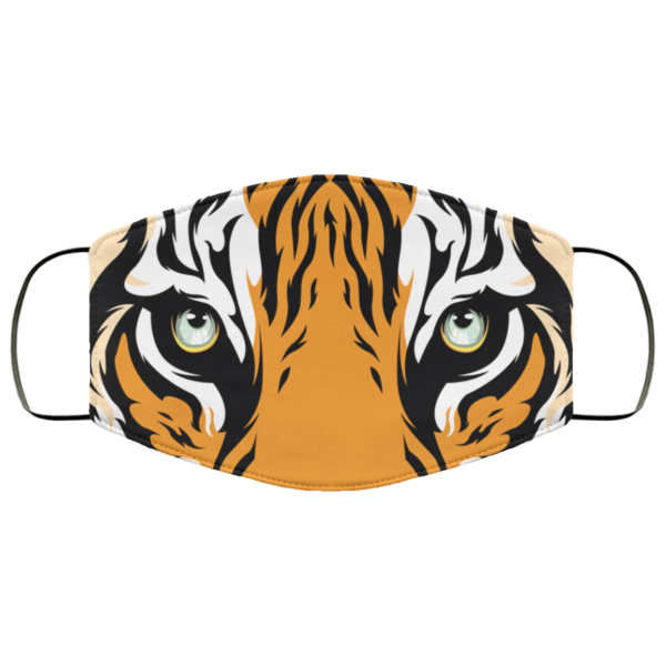 Tiger Eye Face Mask Washable Reusable