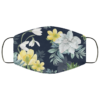 Vintage Floral Tropical Face Mask Washable Reusable