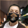 labrador-retriever Dog Wash Your Hand Quarantined 2020 face mask