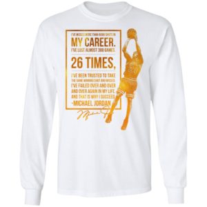 Michael Jordan Motivational Quote T-Shirt