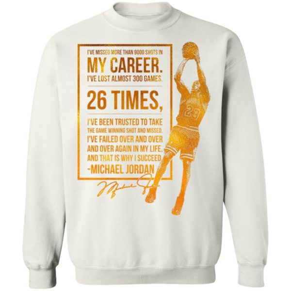 Michael Jordan Motivational Quote T-Shirt