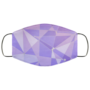 Purple Wall Washable Reusable Face Mask Adult
