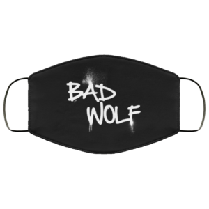 Doctor Who Bad Wolf Washable Reusable Face Mask Adult