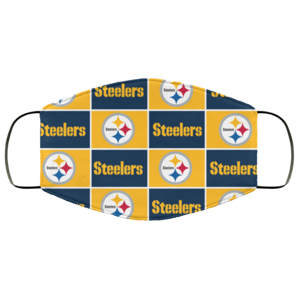 Pittsburgh Steelers Washable Reusable Face Mask Adult