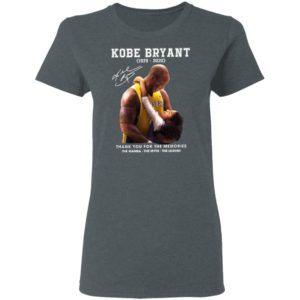 Kobe Bryant And Gigi Thank You For The Memories The Mamba The Myth The Legend Shirt