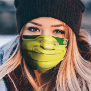 Shrek Cartoon Film  Face Mask Washable Reusables