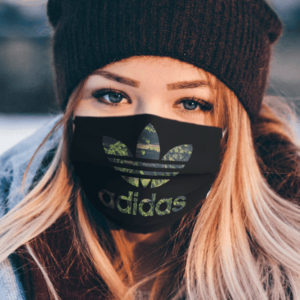 Logo Adidas Face Mask Washable Reusable washable reusable
