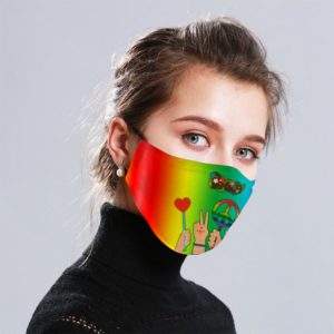 Hippie Cloth Face Mask Reusable