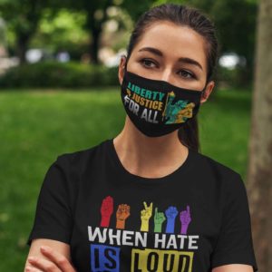 Liberty and Justice For All Face Mask