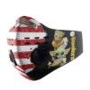 Baby Yoda And Groot Hug San Francisco 49ers American Flag Activated Carbon Filter Sport Mask