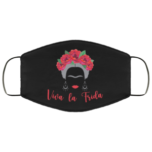 Viva La Frida Kahlo Feminist Face Mask