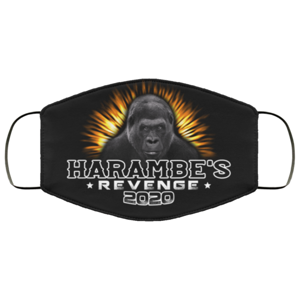 Harambes Revenge 2020 Face Mask