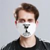 French Bulldog Cloth Face Mask Reusable