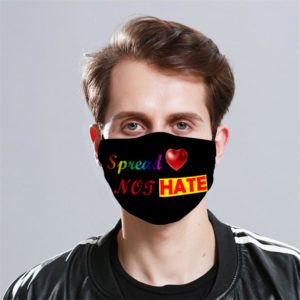 Spread Love Cloth Face Mask Reusable