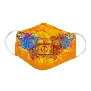 Hippie Cloth Face Mask Reusable
