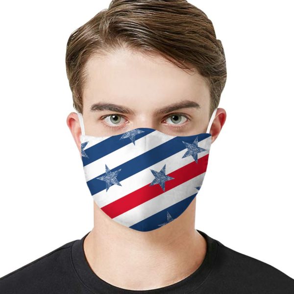 USA American Flag Face Mask