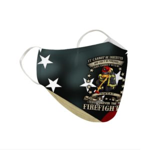 Firefighter New Cloth Face Mask Reusable