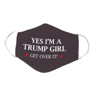 Trump Girl Cloth Face Mask Reusable