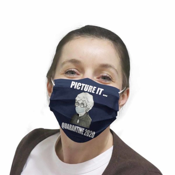 Sophia Picture It Quarantine 2020 Face Mask