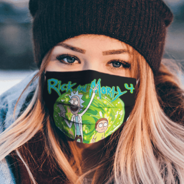 Rick and Morty SE04  Face Mask Washable Reusable