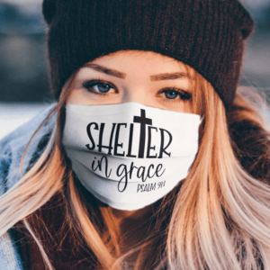 SHELTER IN GRACE Face Mask Washable Reusable