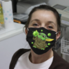 Batman Pattern Cloth Face Mask