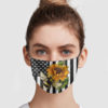 Bee And Flower Cloth Face Mask