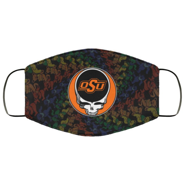 Oklahoma State Cowboys Grateful Dead Face Mask