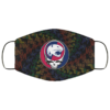 SMU Mustangs Grateful Dead Face Mask