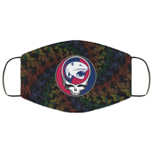 South Alabama Jaguars Grateful Dead Face Mask