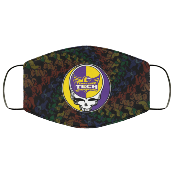 Tennessee Tech Golden Eagles Grateful Dead Face Mask