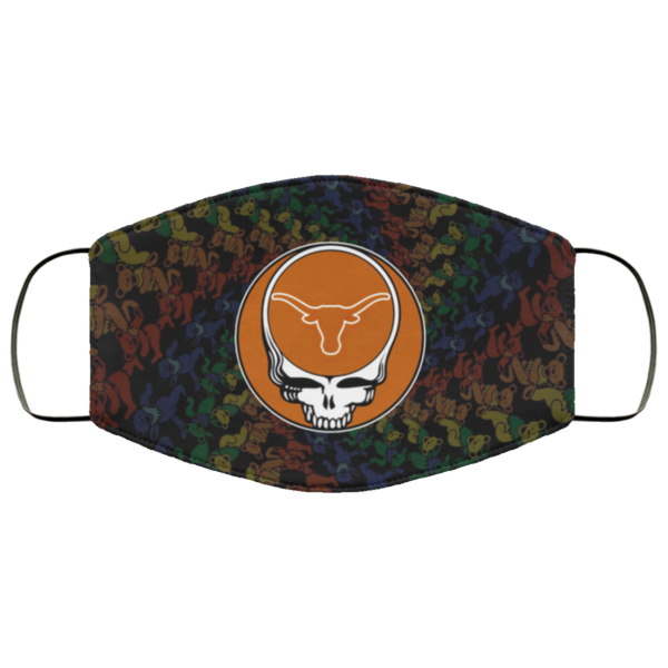 Texas Longhorns Grateful Dead Face Mask