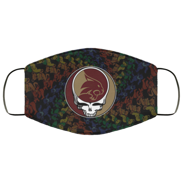 Texas State Bobcats Grateful Dead Face Mask