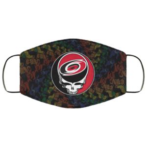 Carolina Hurricanes Grateful Dead Face Mask