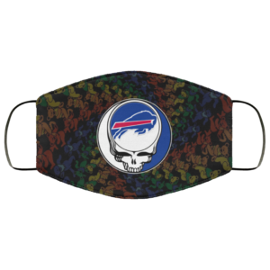 Buffalo Bills Grateful Dead Face Mask