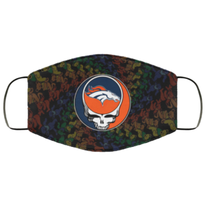 Denver Broncos Grateful Dead Face Mask
