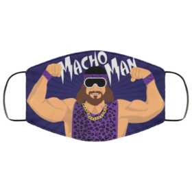 Macho Man Randy Savage Cloth Face Mask