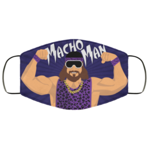 Macho Man Randy Savage Cloth Face Mask
