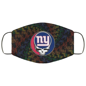New York Giants Grateful Dead Face Mask