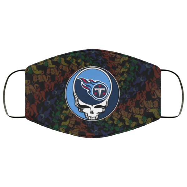 Tennessee Titans Grateful Dead Face Mask