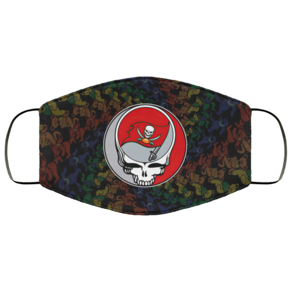 Tampa Bay Buccaneers Grateful Dead Face Mask