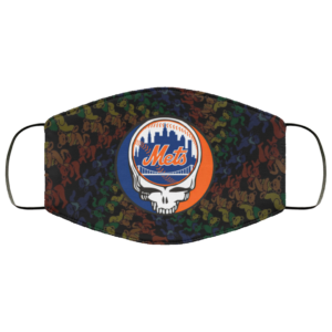 New York Mets The Grateful Dead Face Mask