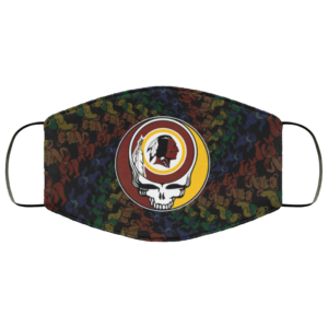Washington Redskins Grateful Dead Face Mask