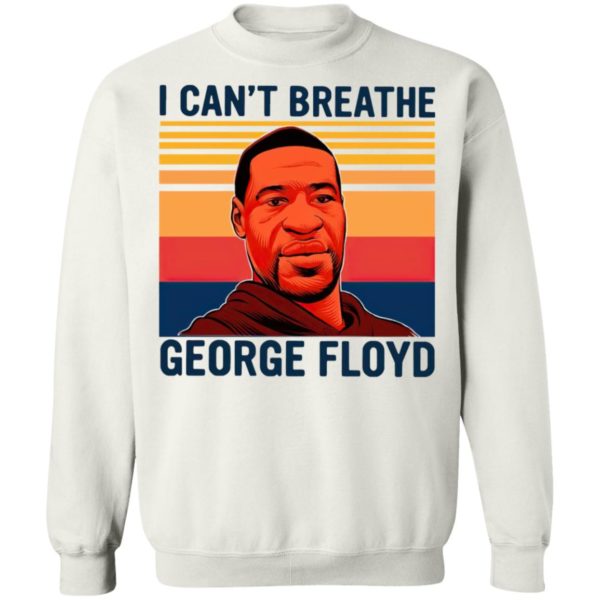 I Can’t Breathe George Floyd Vintage T-Shirt