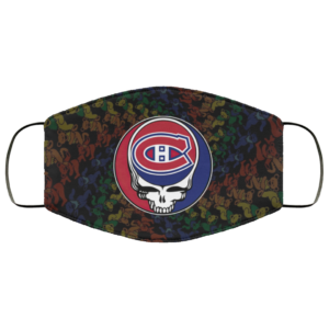 Montreal Canadiens Grateful Dead Face Mask